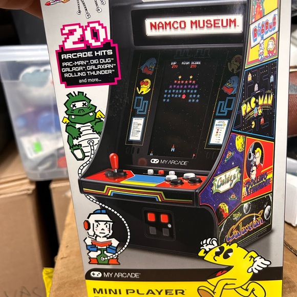 Namco museum old school games